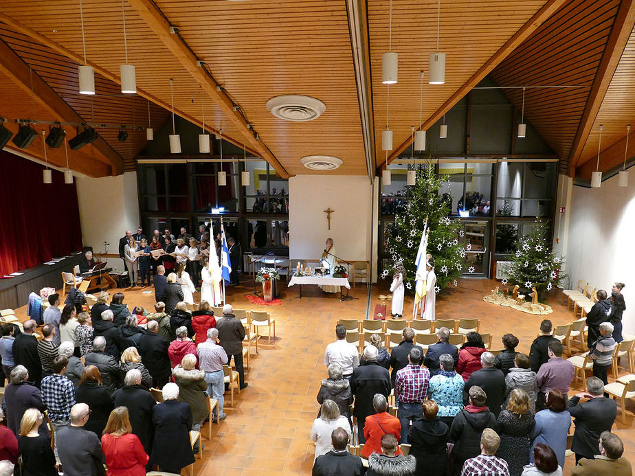 Feierliche Christmette im Haus des Gastes (Foto: Karl-Franz Thiede)